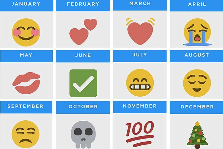 Calender Emoji Logo - WorldEmojiDay: April Cries, September Feels Grumpy; Reveals ...