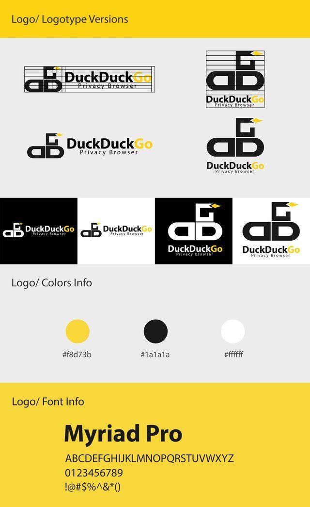 DuckDuckGo Yellow Logo - Logo Design for : DuckDuckGo Privacy Browser — Steemit