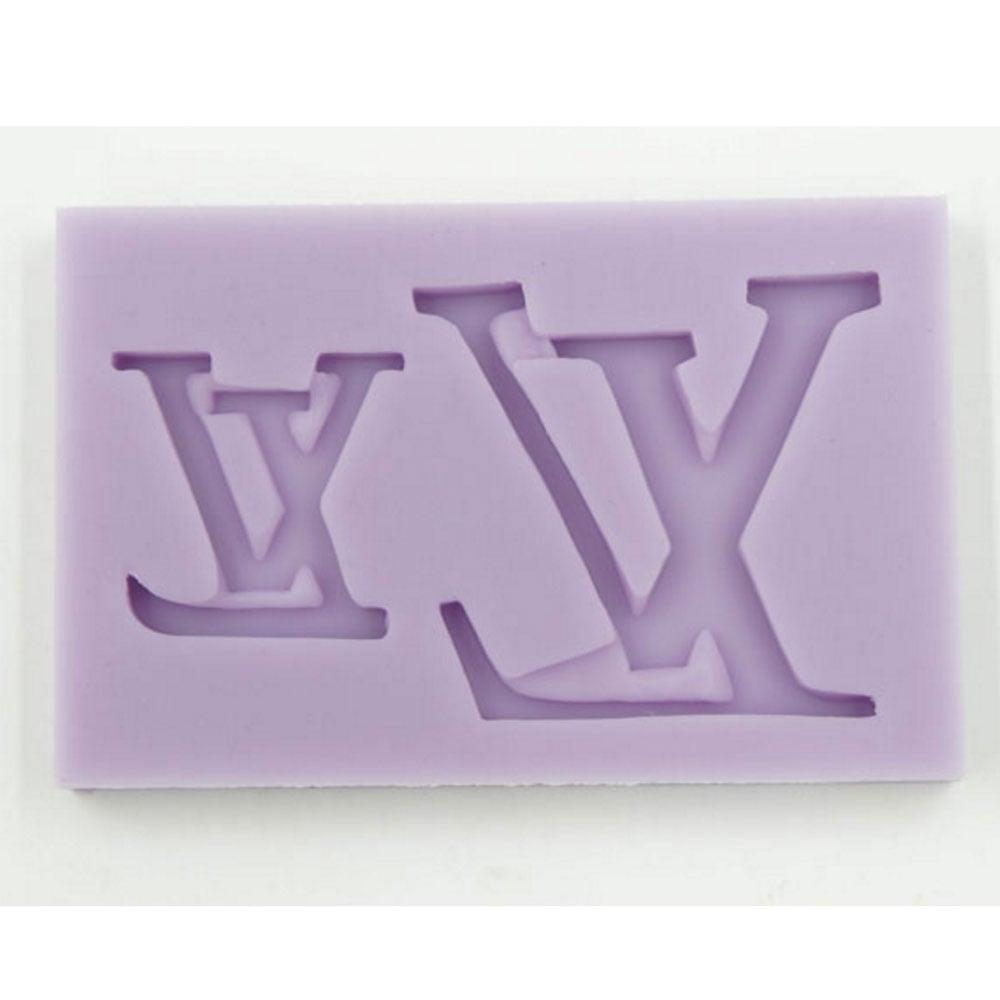 Louis Voutton Logo - Louis Vuitton Logo - Cake Decorating Silicone Mould