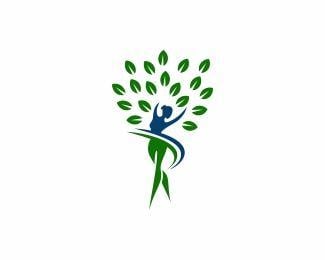 Dance Flower Logo - Natural Dance Designed