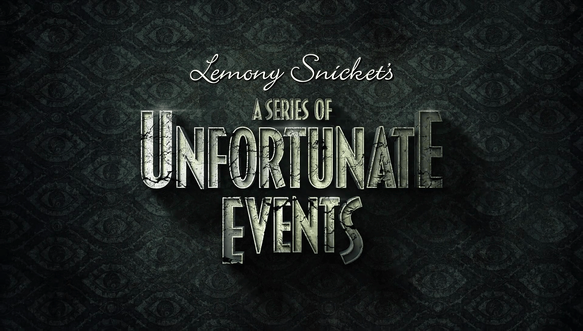 Netflix Series Logo - Netflix 'Series of Unfortunate Events' Sets January Premiere