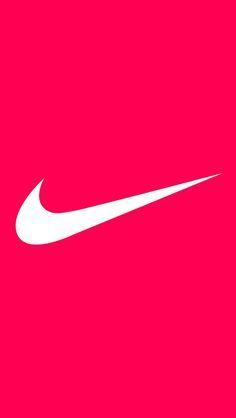 Pink and Black Nike Logo - best Apple Watch Faces image. Background