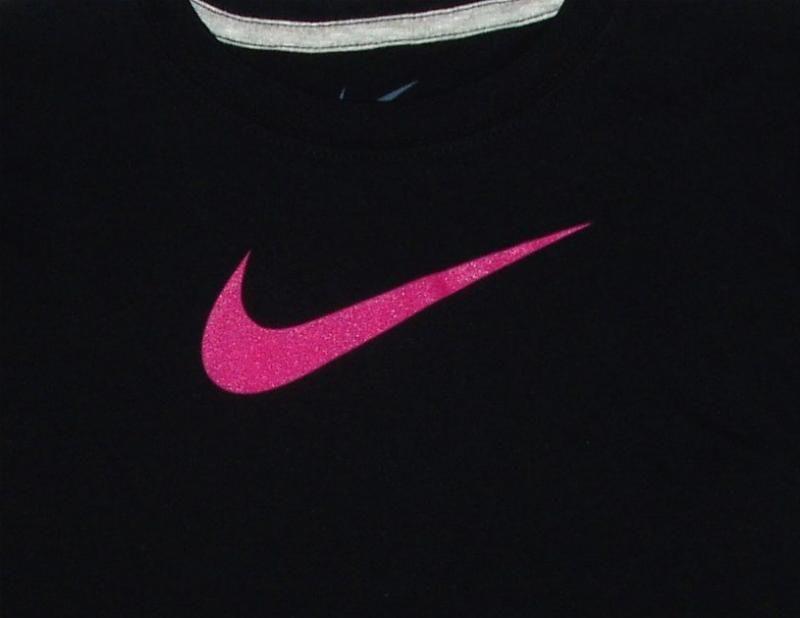 Pink and Black Nike Logo - eBay