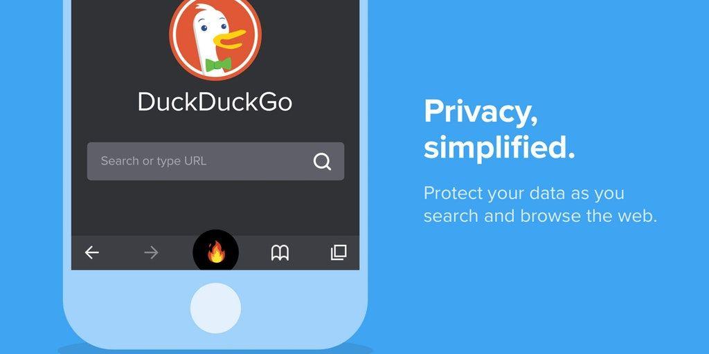 DuckDuckGo Yellow Logo - DuckDuckGo Privacy App & Extension - Privacy, simplified Available ...