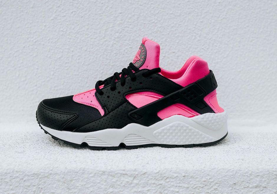 Pink and Black Nike Logo - Nike WMNS Air Huarache Pink Blast 634835-604 | SneakerNews.com