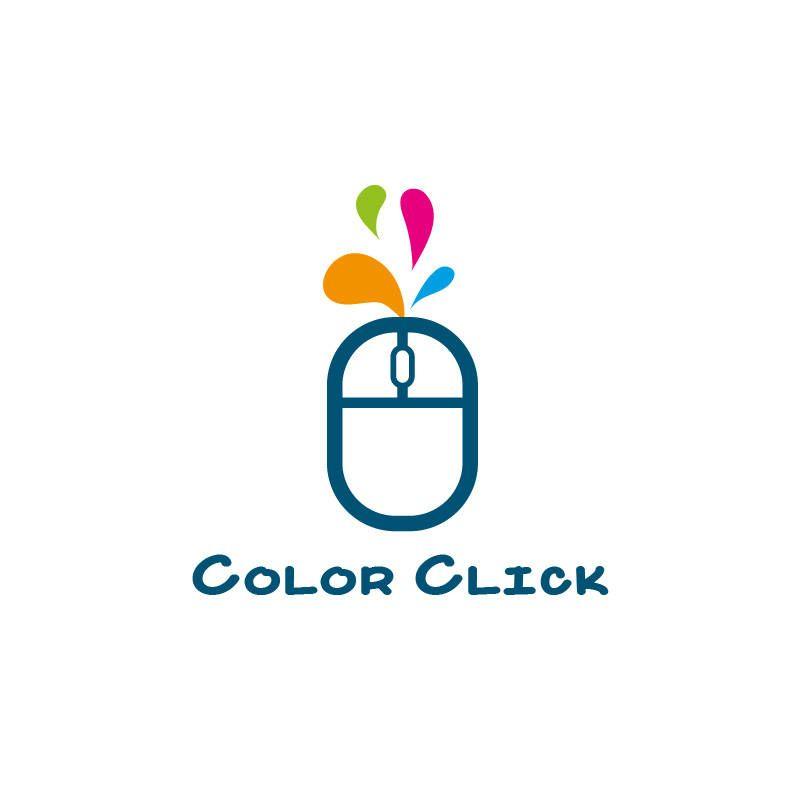Click Logo - Color Click Logo | 15logo