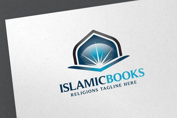 Google Books Logo - Islamic Books Logo ~ Logo Templates ~ Creative Market
