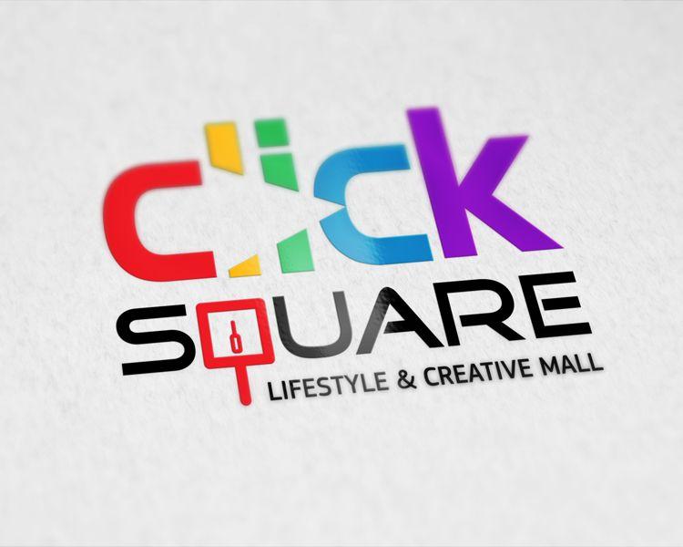 Click Logo - Gallery | Logo Design for CLICK SQUARE Mall Bandung