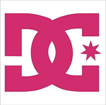 Hot Pink Company Logo - Amazon.com: DC SHOE COMPANY LOGO Vinyl Decal/Sticker 3