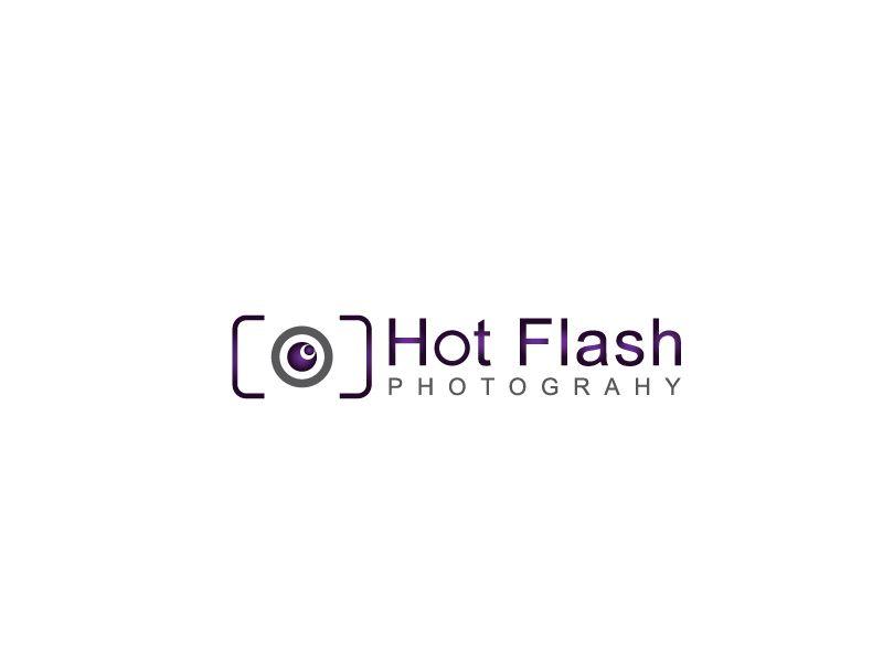 Hot Pink Company Logo - Playful, Modern, It Company Logo Design for Hot Flash Photograhy