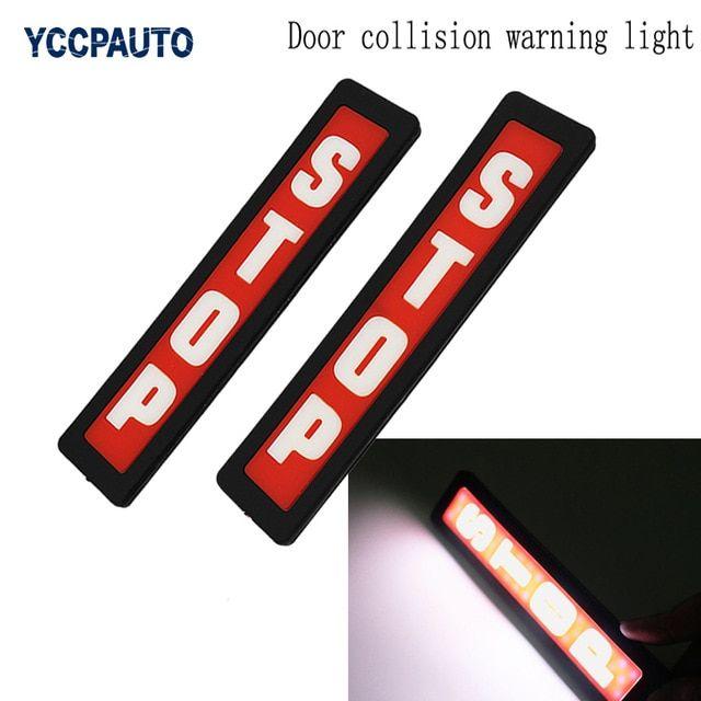 Signal Auto Logo - Car Auto LED Door Conllision Warning Strobe Lights Open Signal ...