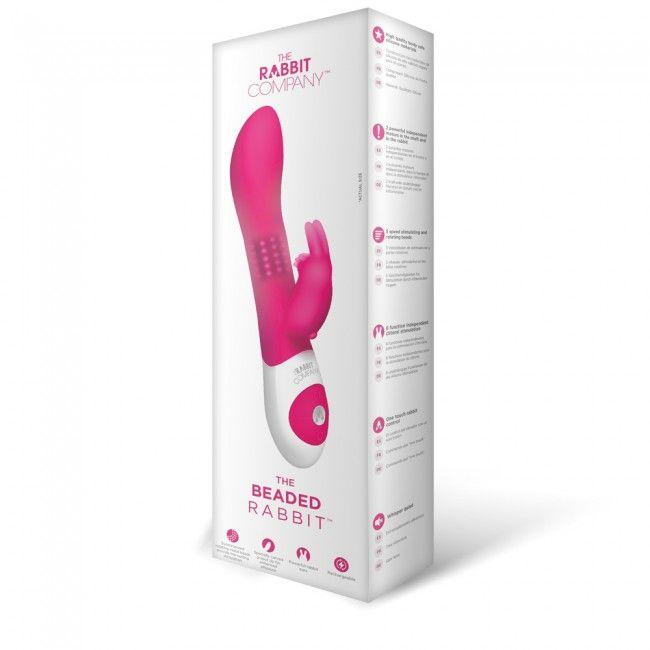 Hot Pink Company Logo - The Rabbit Company The Beaded Rabbit Hot Pink OS | Sensational Toys ...