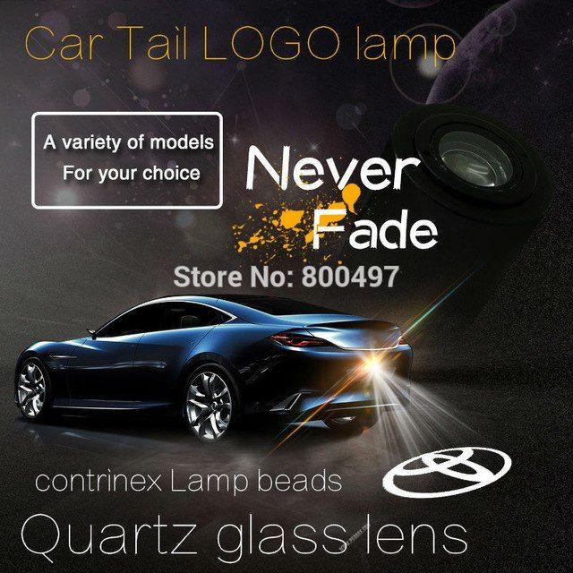 Signal Auto Logo - New Universal Auto Car LED Tail Logo Rear Anti Collision Driving ...