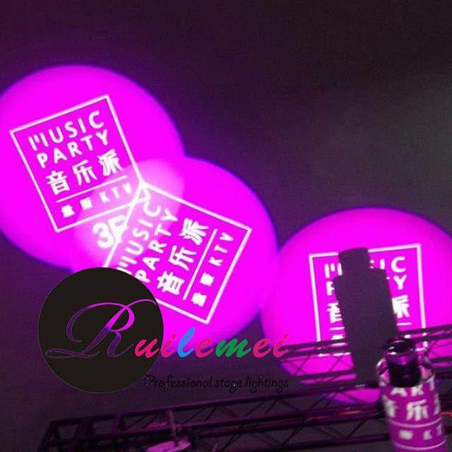 Hot Pink Company Logo - Online Shop Hot 30W Led Gobo Logo Projector for Corporate Events to ...