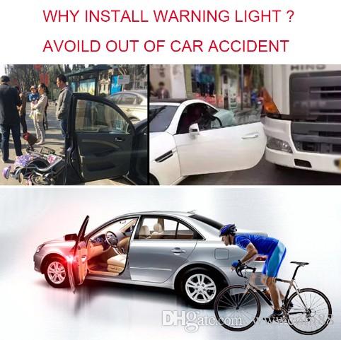Signal Auto Logo - 2019 Car LED Light Door Logo Anti Collision Warning Magnetic ...