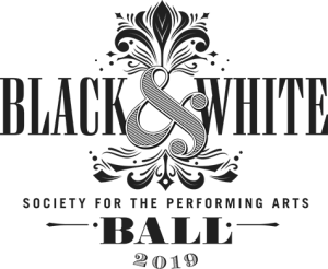 Party Black and White Logo - 2019 Gala - Black and White Ball | www.spahouston.org