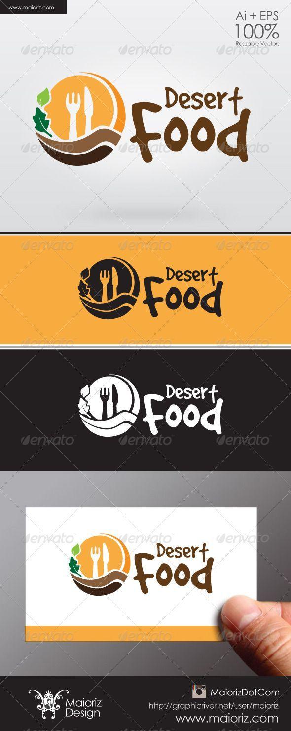 Custom Food Logo - Pin by Prinyada P. on Logo Design | Logo food, Logo templates, Logos
