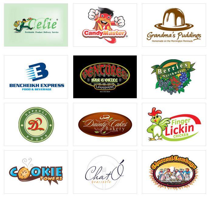 Custom Food Logo - Food Logo Designs by DesignVamp® for $39