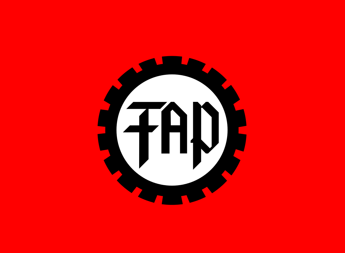 Red German Logo - Free German Workers' Party