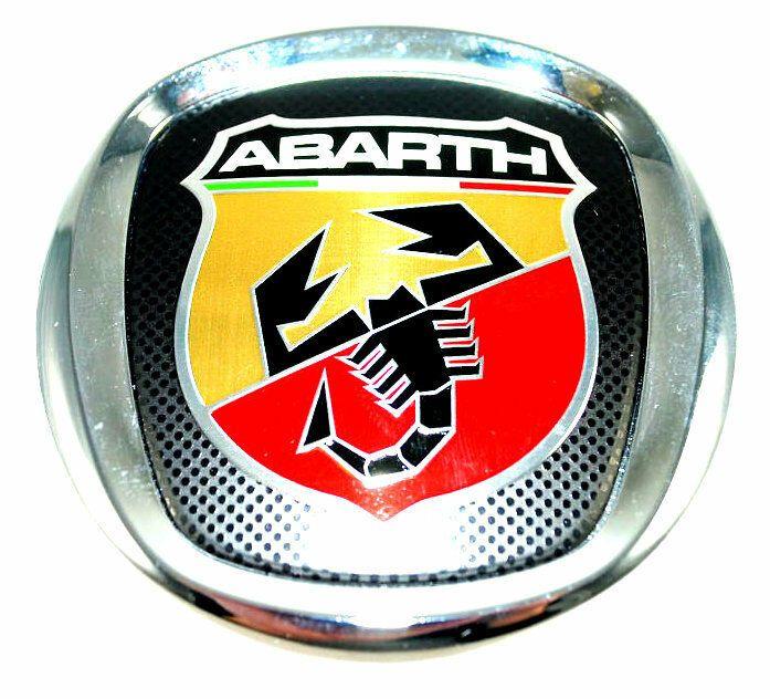 Fiat Abarth Logo - Fiat 500 Abarth Rear Tailgate Boot Badge Emblem New Genuine ...
