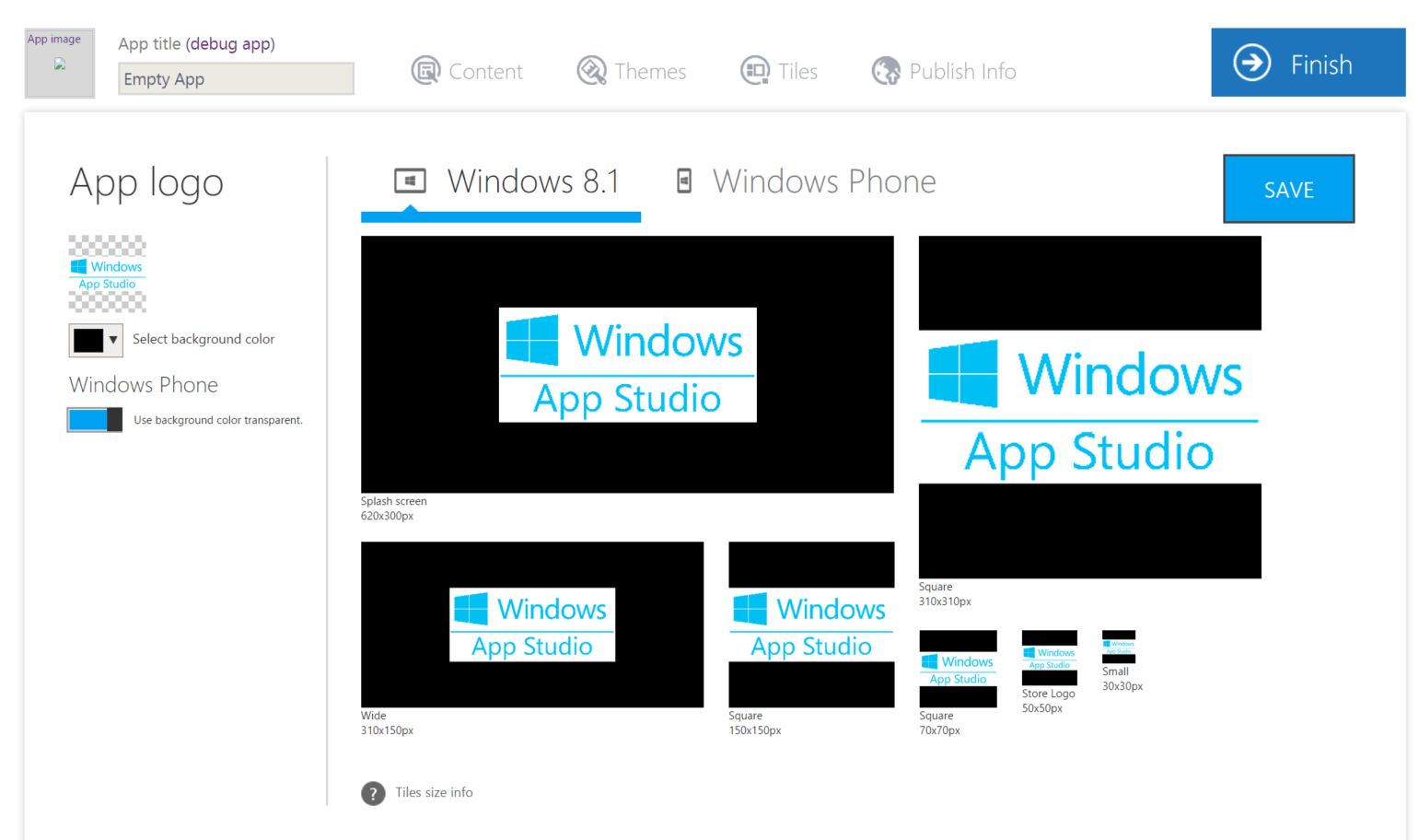 Windows App Logo - Windows App Studio adds logo and image wizard, improved Facebook