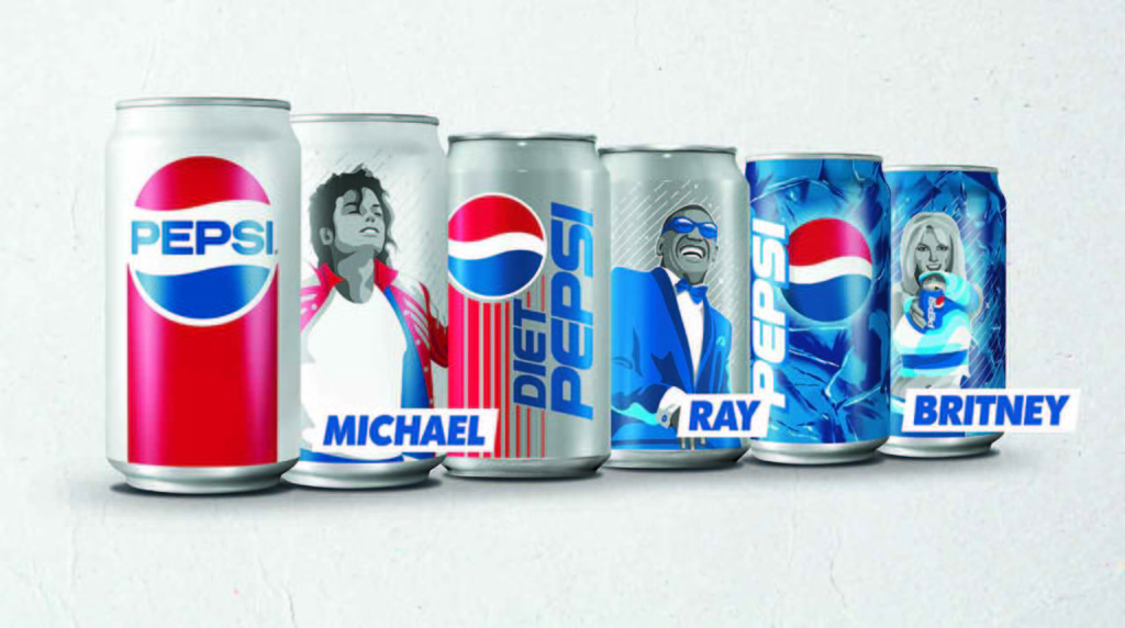 New Diet Pepsi Logo - brandchannel: #PepsiGenerations Brings Michael Jackson Back to Pepsi ...