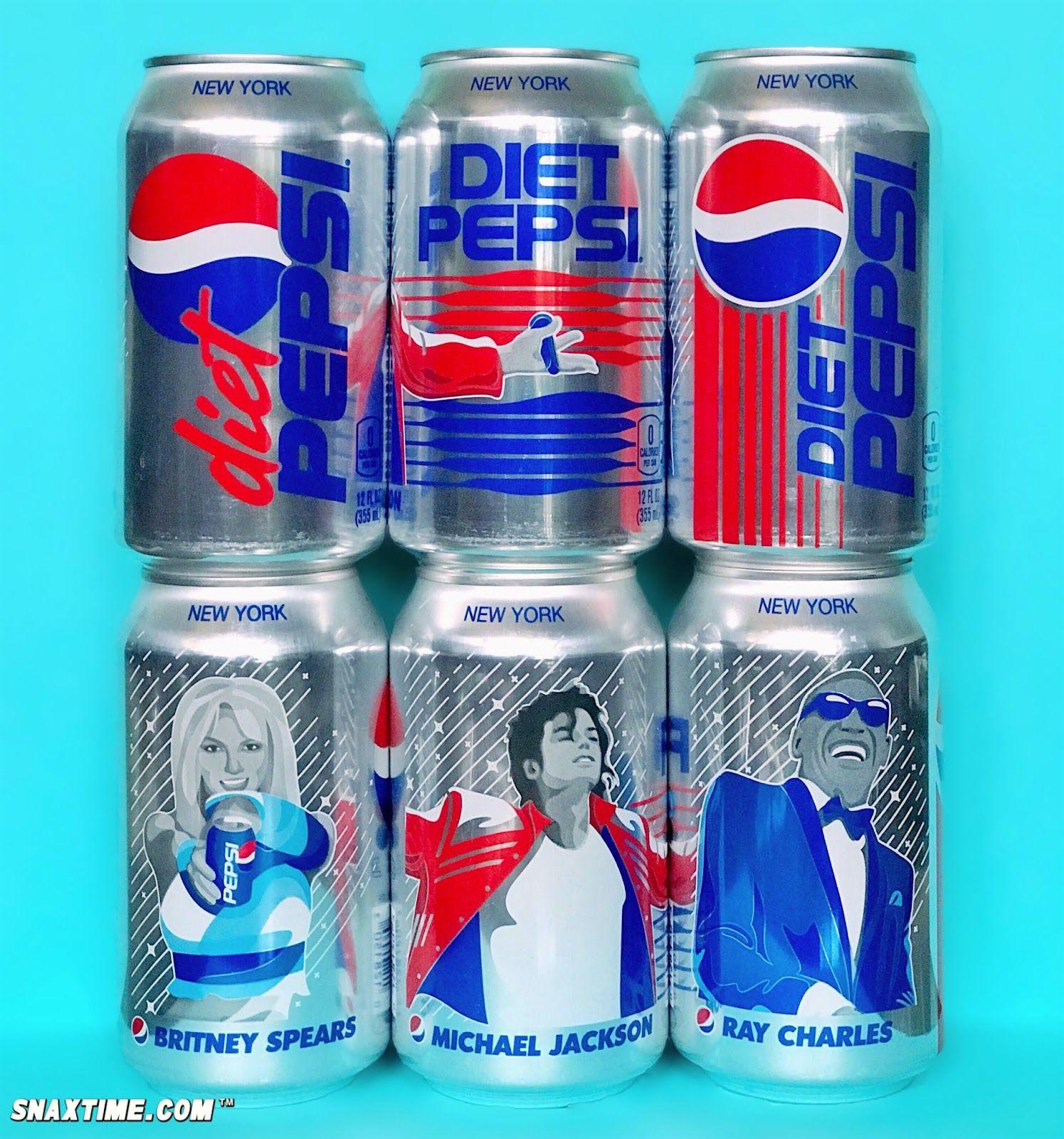 New Diet Pepsi Logo - NEW Diet Pepsi Retro Logo Cans: COLA THROWBACK! | Snaxtime