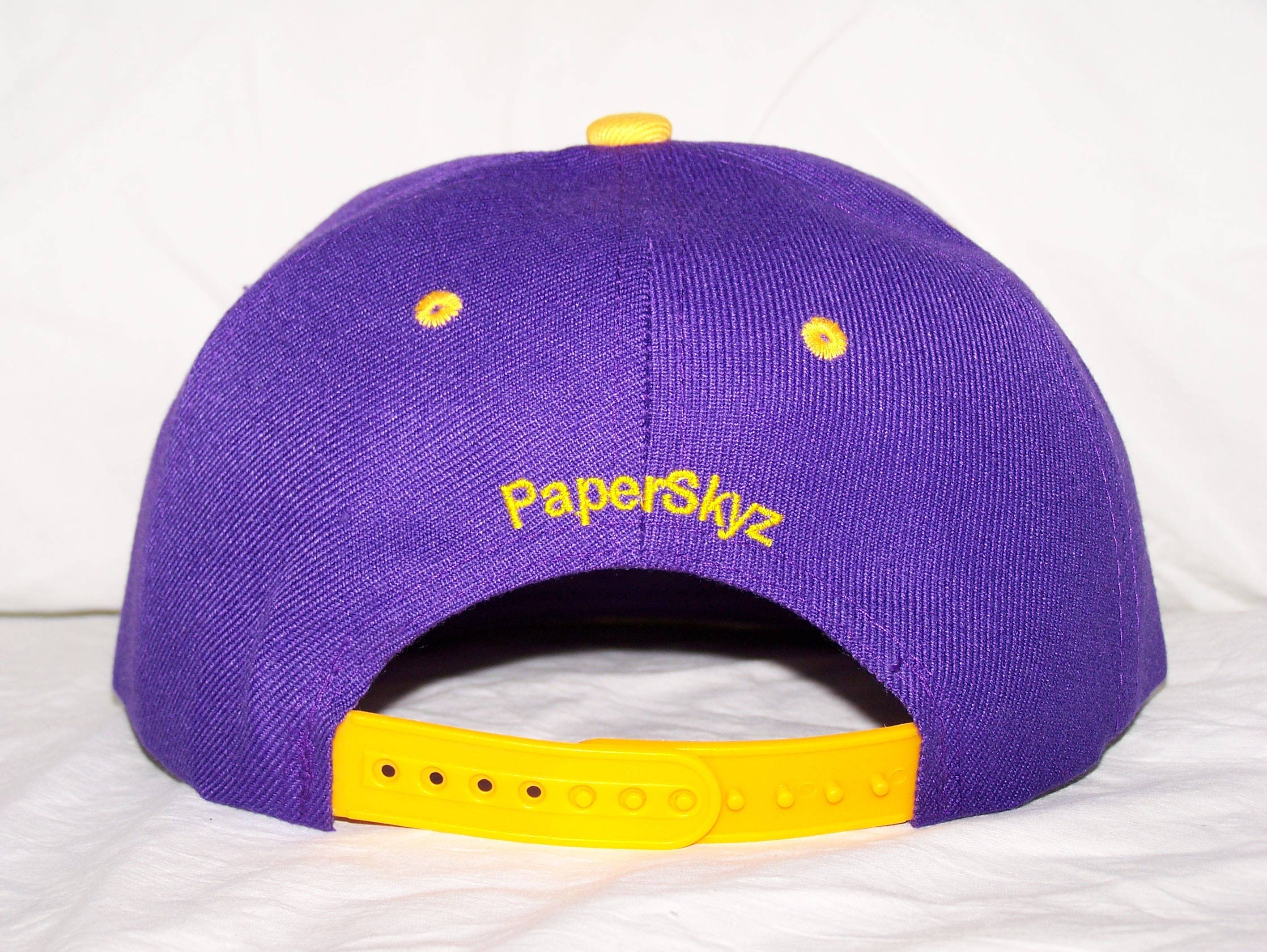 Purple Yellow Circle Logo - Snapback Purple /Yellow Logo | Paperskyz LLC
