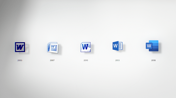 Microsoft Office Word Logo - Microsoft Office 365 icons get a fresh new look