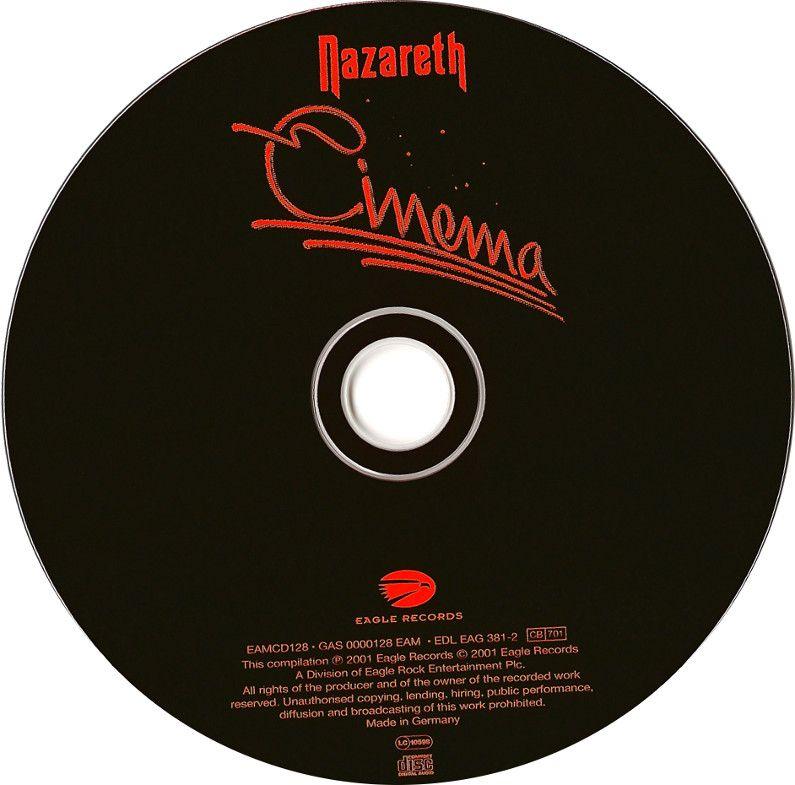 Nazareth Eagle Logo - CD Album - Nazareth - Cinema - Eagle - Europe