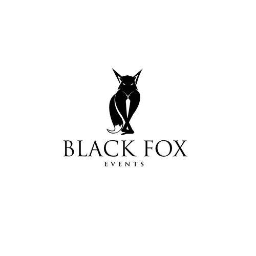 Black Fox Logo - Design a Black Fox for an events company | Logo design contest