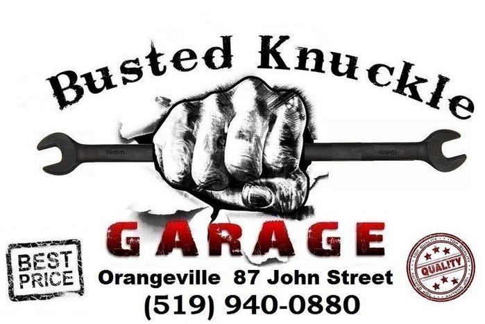 Busted Knuckle Garage Logo - Busted Knuckle Garage Orangeville - Best Price Best workmanship in ...