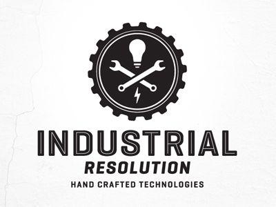 Industrial Logo - Industrial Resolution Logo by Ryan Martin | Dribbble | Dribbble