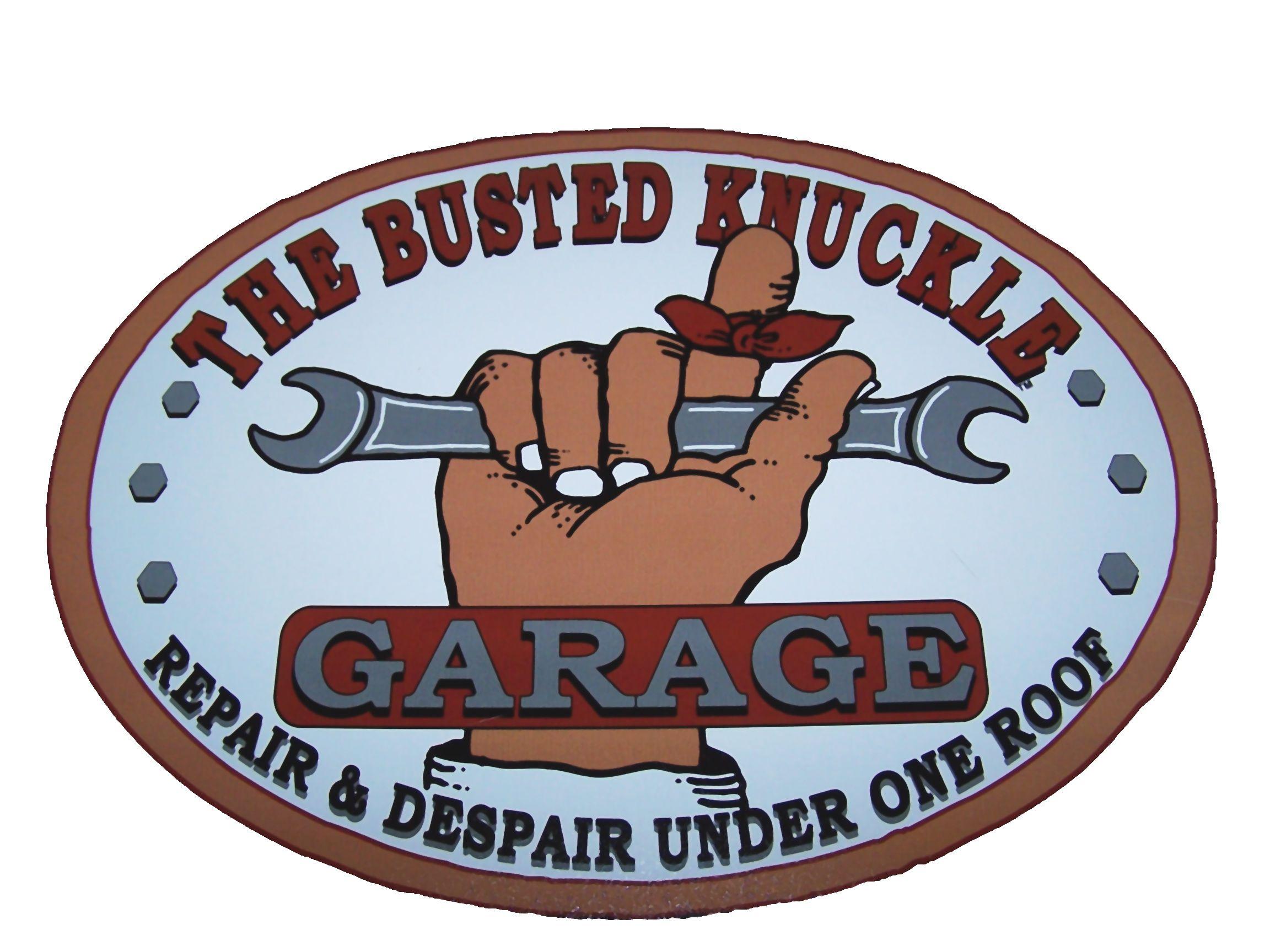 Busted Knuckle Garage Logo - Busted Knuckle Racing Gallery :: GRM $2004 Sponsors :: bustedk_logo