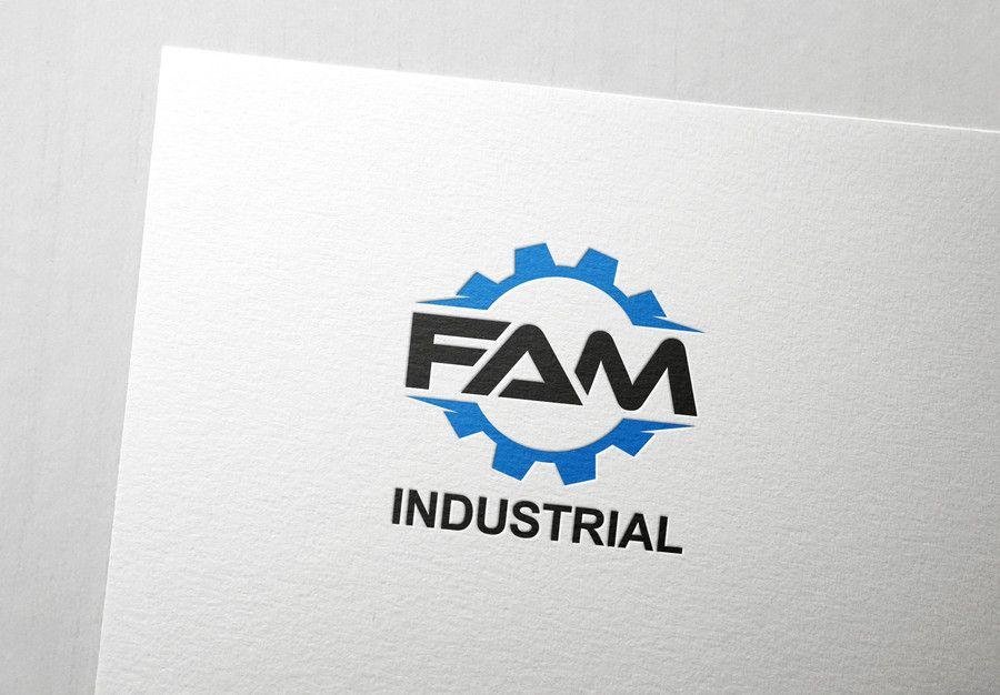 Industrial Logo - Entry by AliciaStudio for FAM INDUSTRIAL LOGO DESIGN CONTEST