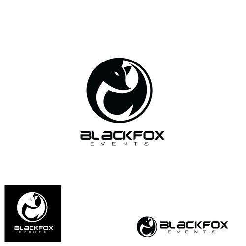 Black Fox Logo - Design a Black Fox for an events company | Logo design contest