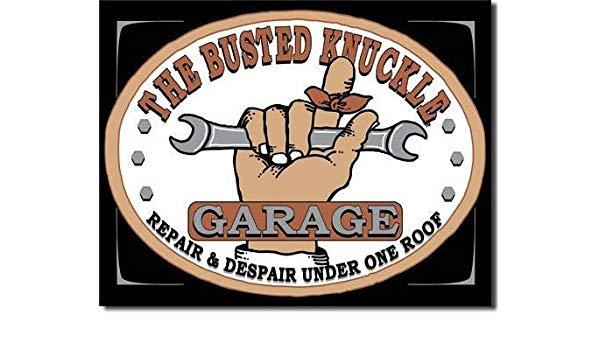 Busted Knuckle Garage Logo - Amazon.com: The Busted Knuckle Garage Repair and Despair Under One ...