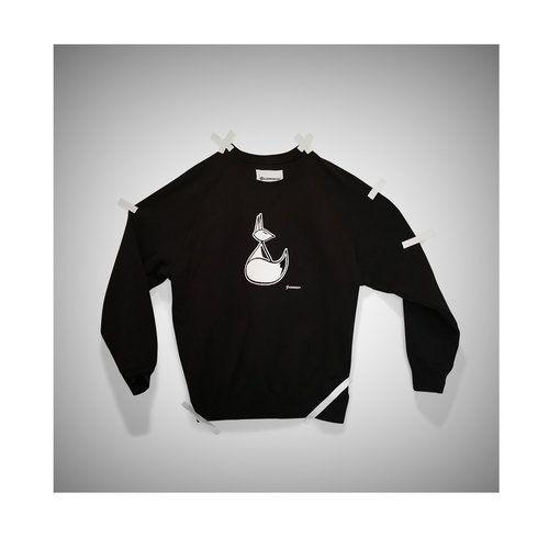 Black Fox Logo - Black Fox Logo Sweatshirt — FalseModesty