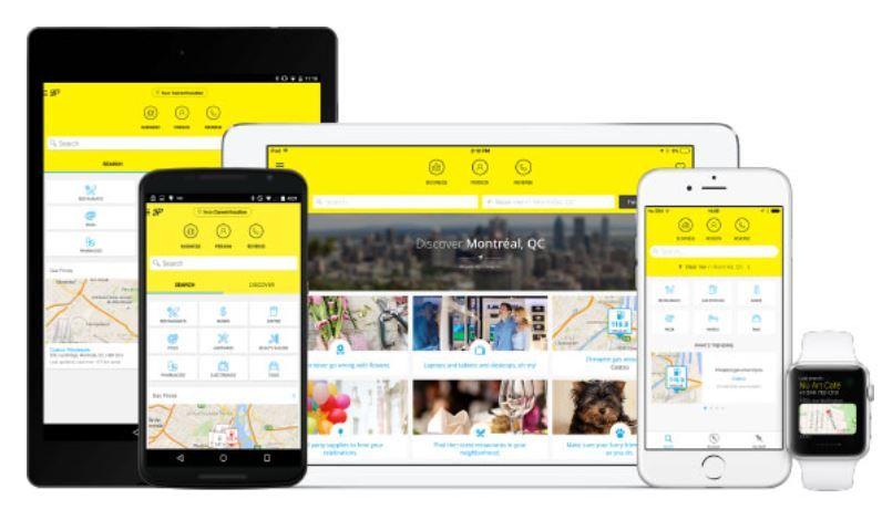 Yellow Pages Canada Logo - Canada's Yellow Pages Teams up with Apple for Business Listings ...