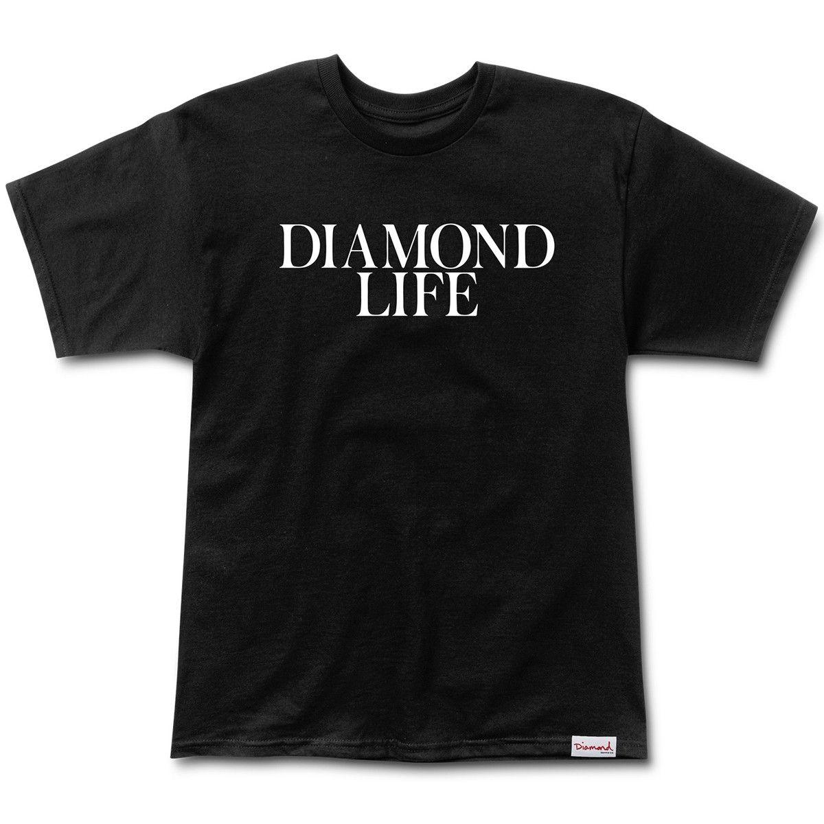 Diamond Supply Co Diamond Life Logo - Diamond Supply Co. Diamond Life T-Shirt - Black