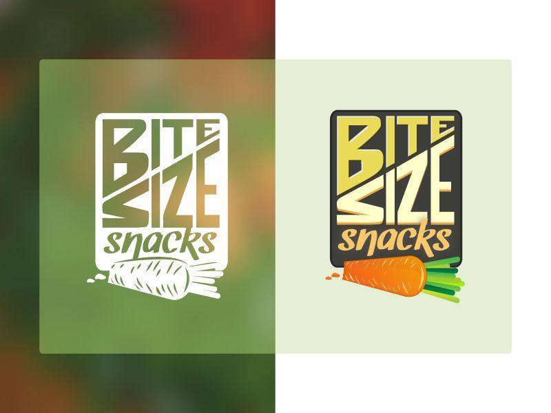 Snack Food Company Logo - Bitesize snacks logo by Ioana Craescu | Dribbble | Dribbble