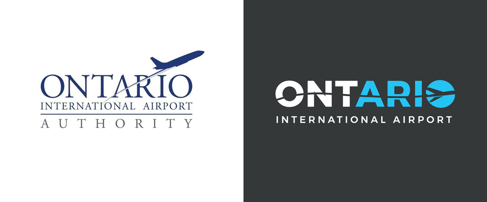 Airport Logo - Brand New: New Logo for Ontario International Airport