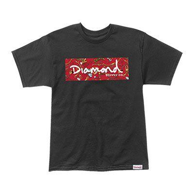 Diamond Supply Co Diamond Life Logo - Diamond Supply Co. Low Life Box Logo Tee in Black at Revert 95