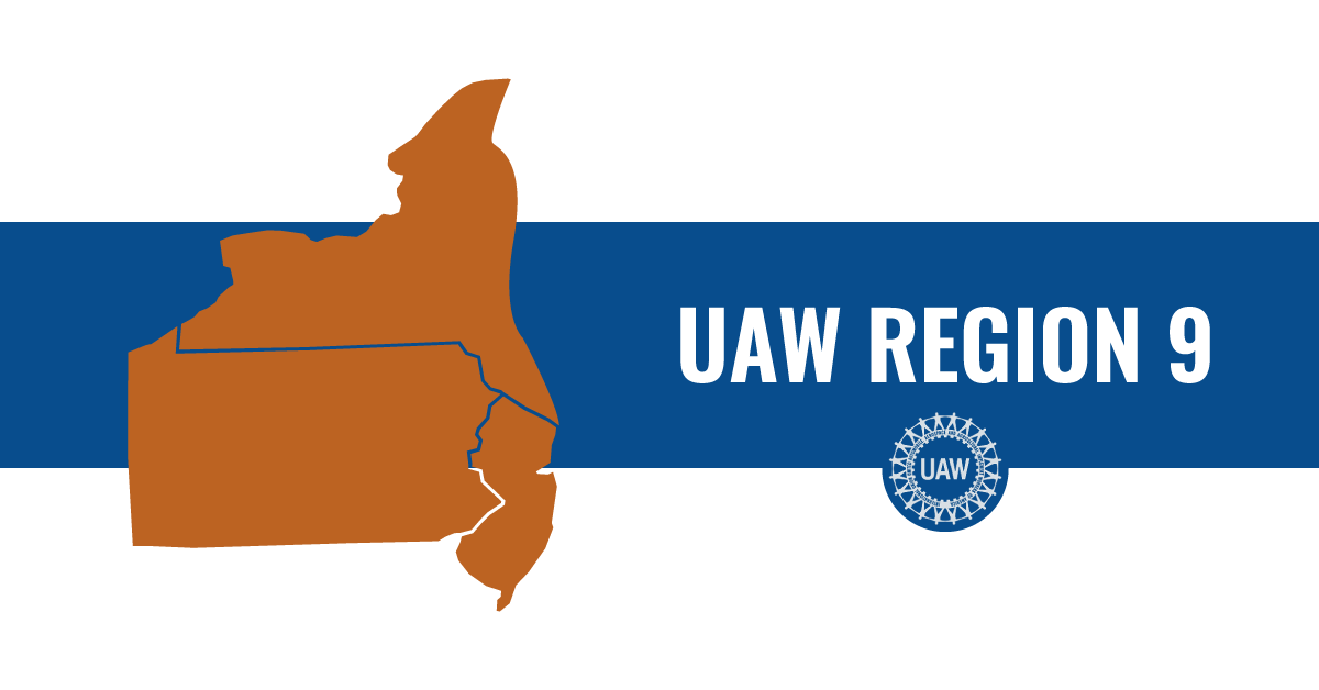UAW Region 1D Logo - UAW Region 9 | UAW