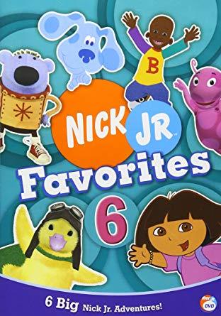 Nick Jr DVD Logo - Nick Jr. Favorites. 6: Movies & TV