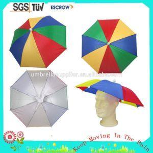 Moving Umbrella Logo - China Manual Open 16inch Children Logo Printed Hat Umbrella - China ...