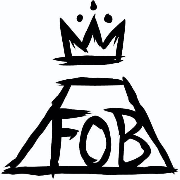 FOB Crown Logo - Fall Out Boy Artist at Musik Lemon