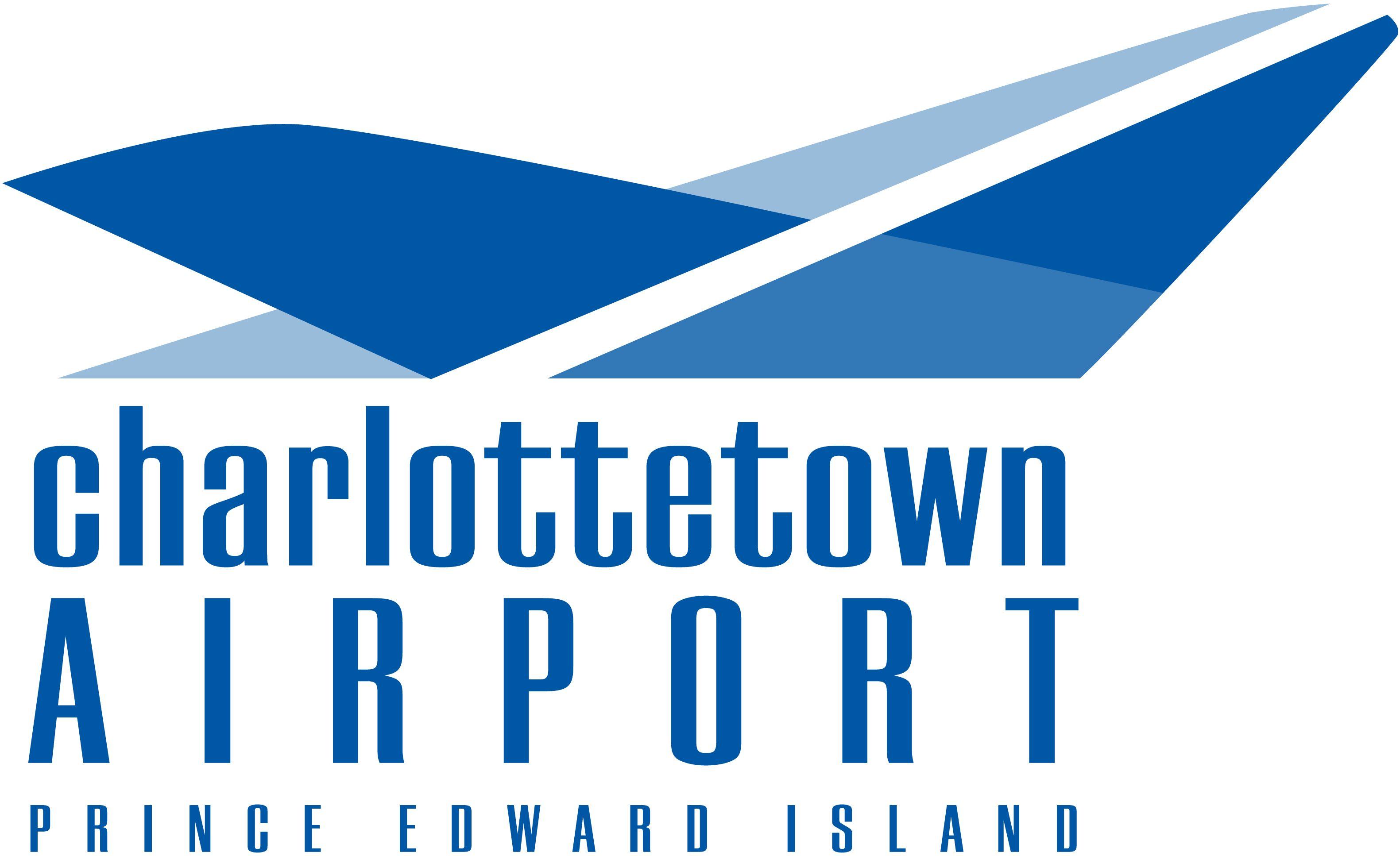 Airport Logo - Charlottetown Airport logo blue – Easter Seals Society of PEI