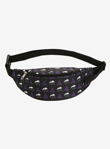 FOB Crown Logo - Licensed cool Fall Out Boy Mania Fanny Pack FOB Crown Logo Wave ...