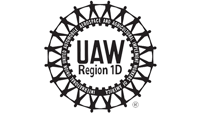 UAW Region 1D Logo - Our Partners Brothers Big Sisters of the Great Lakes Bay Region